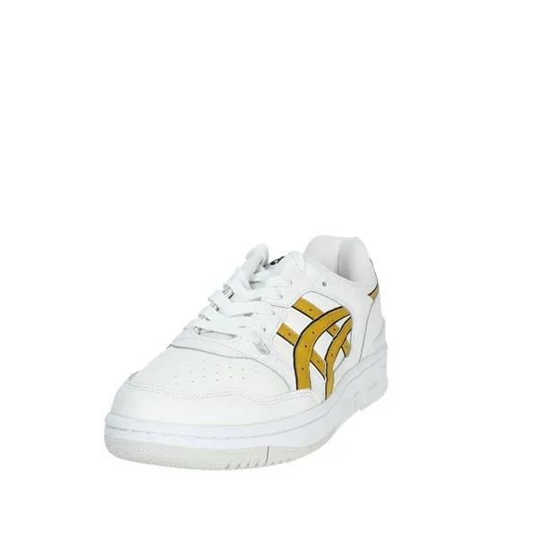 ASICS  SNEAKERS BASSA 1201A476 BIANCO/GIALLO