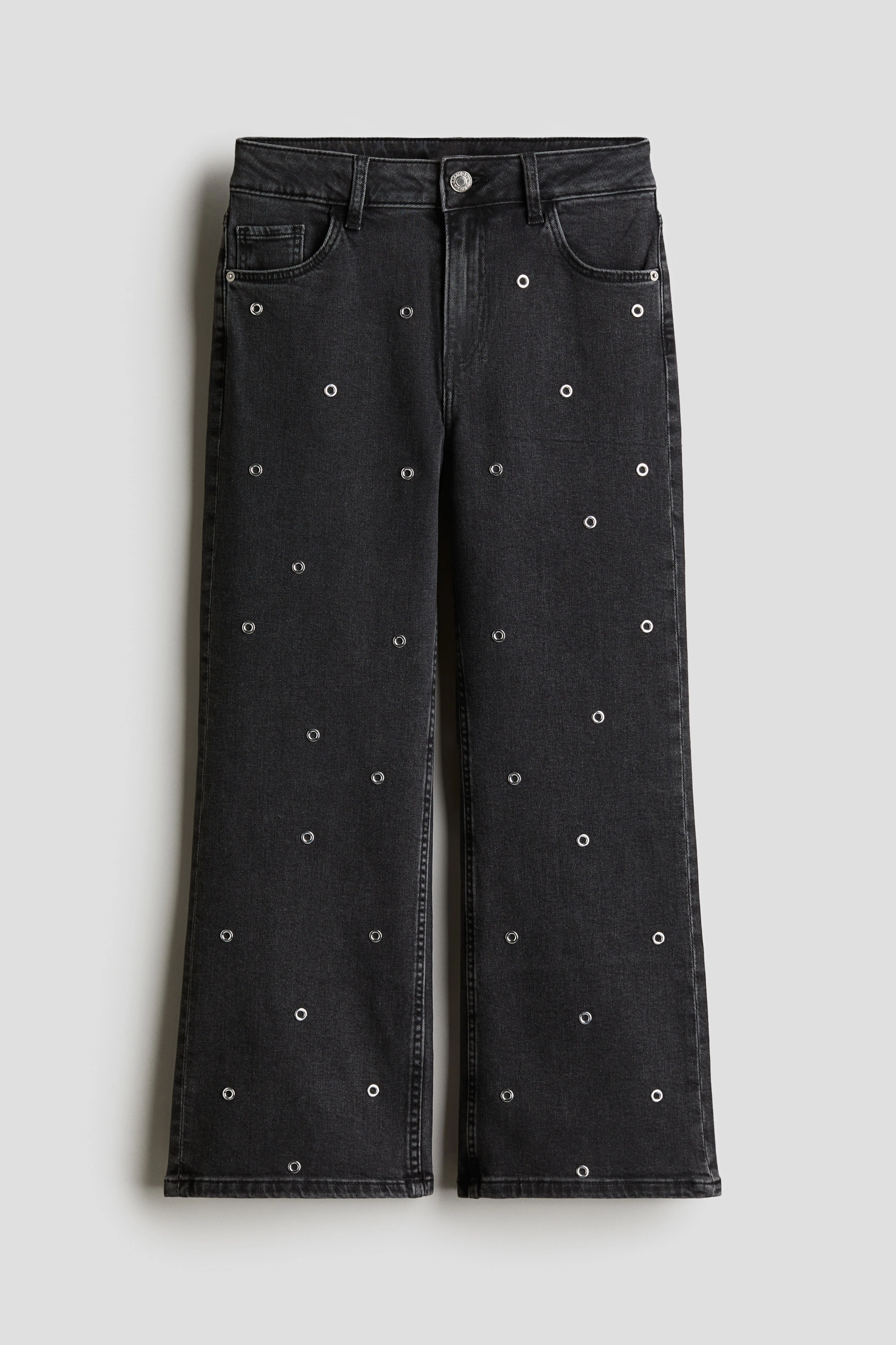 Bootcut Leg Baggy Fit Jeans