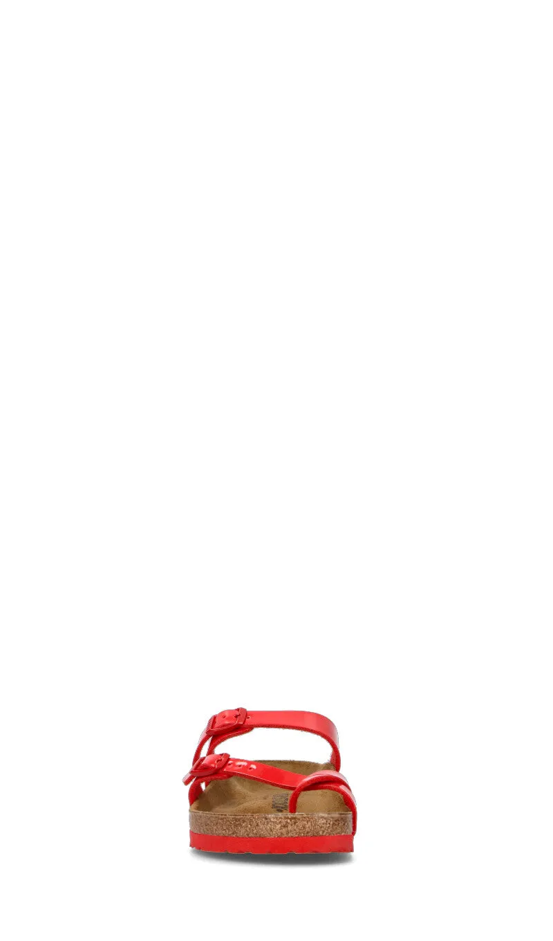 BIRKENSTOCK MAYARI Ciabatta donna rossa