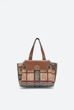 Borsa a mano Jillian marrone