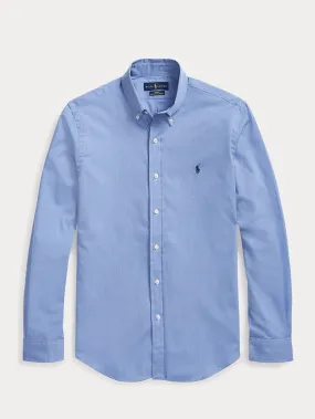 Camicia in Popeline Celeste