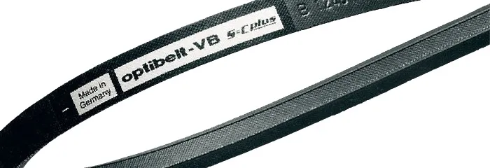 Cinghia di trasmissione OPTIBELT serie VB S=C Plus, sezione A/13, 2773mm x 13mm, in Gomma