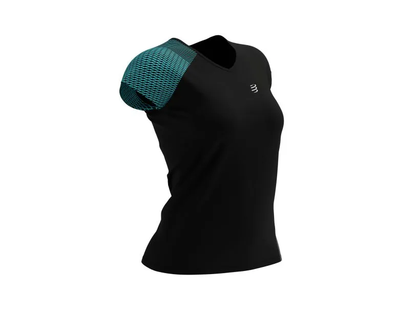 Compressport Performance Black T-Shirt