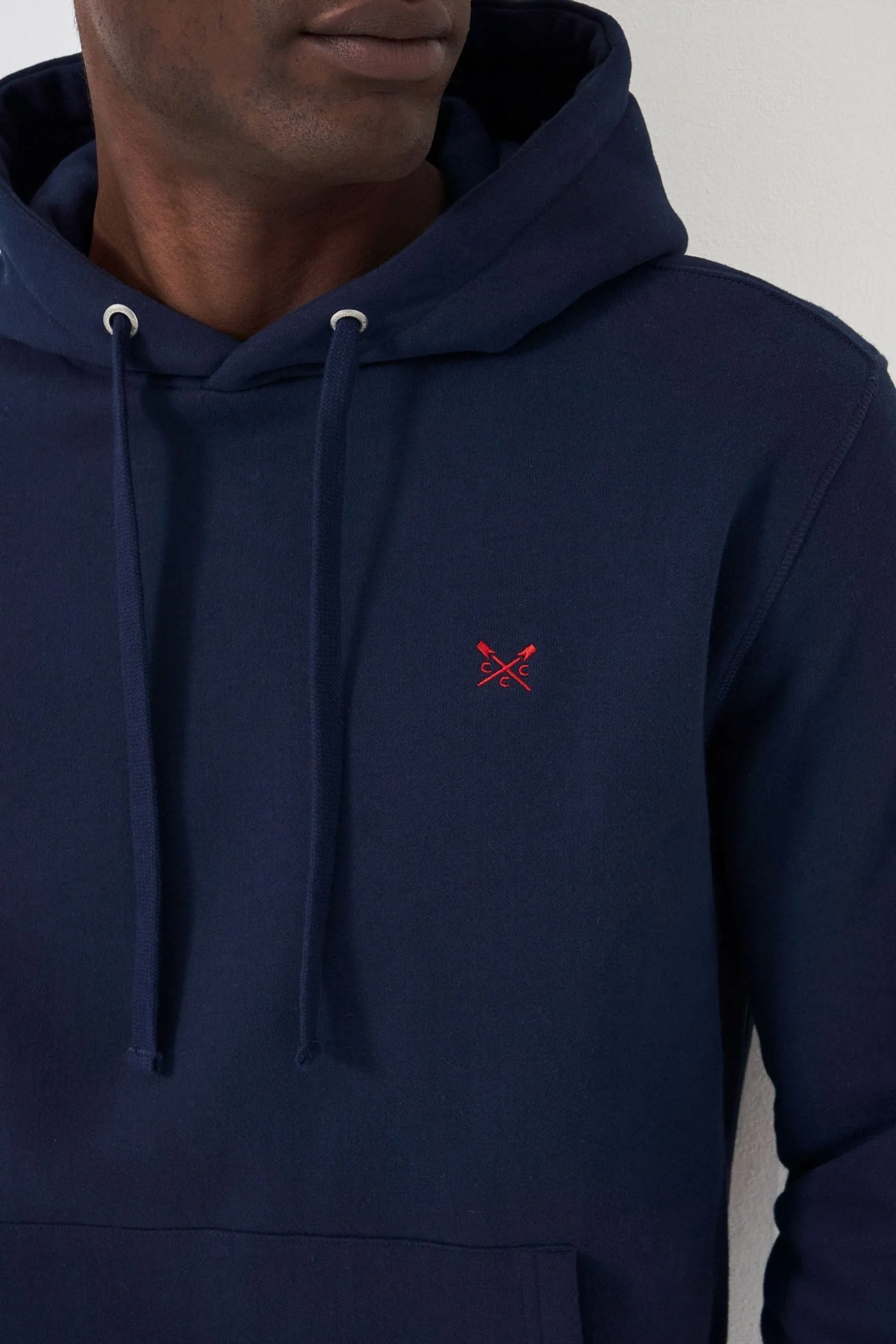 Crew Clothing Company Hoodie with Crossed Oars Design