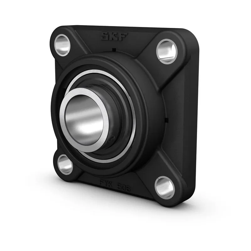 Cuscinetto flangiato SKF, 4 fori di montaggio, Ø int 20mm, dimensioni 86mm x 37.3mm x 37.3mm