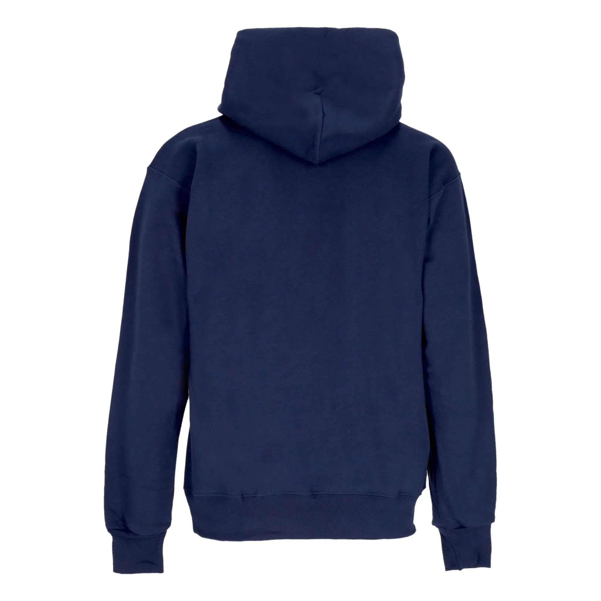 Felpa Uomo con Cappuccio Logo Copri Colore Navy