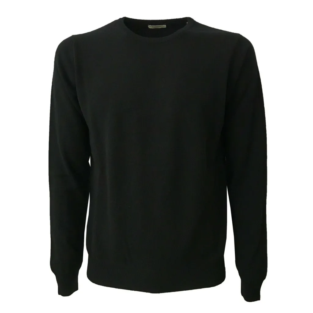 FERRANTE Men's Cashmere Crewneck Sweater 100% Cashmere Todd & Duncan Made in Italy
