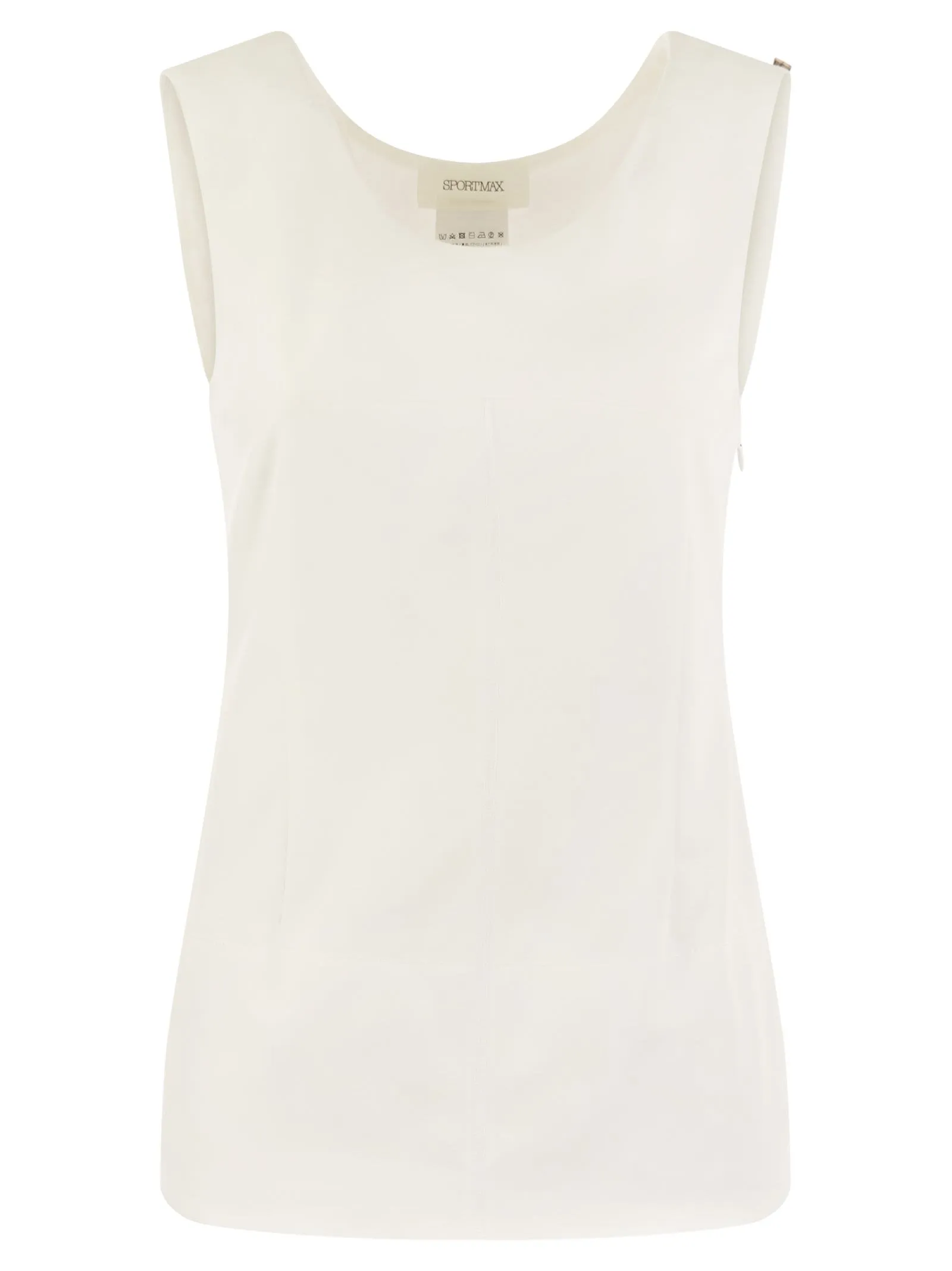 Sleeveless Jersey Top by FICO
