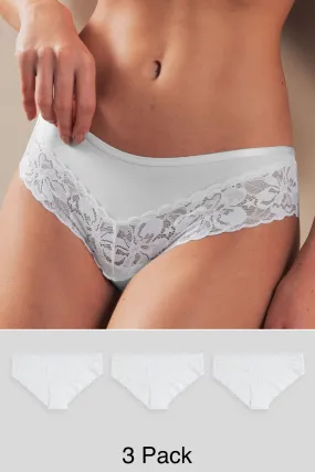 Floral Lace Set of 3 Slips