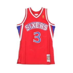 NBA Swingman Jersey Hardwood Classics Iverson Phi76ers Road Team Colors No 3