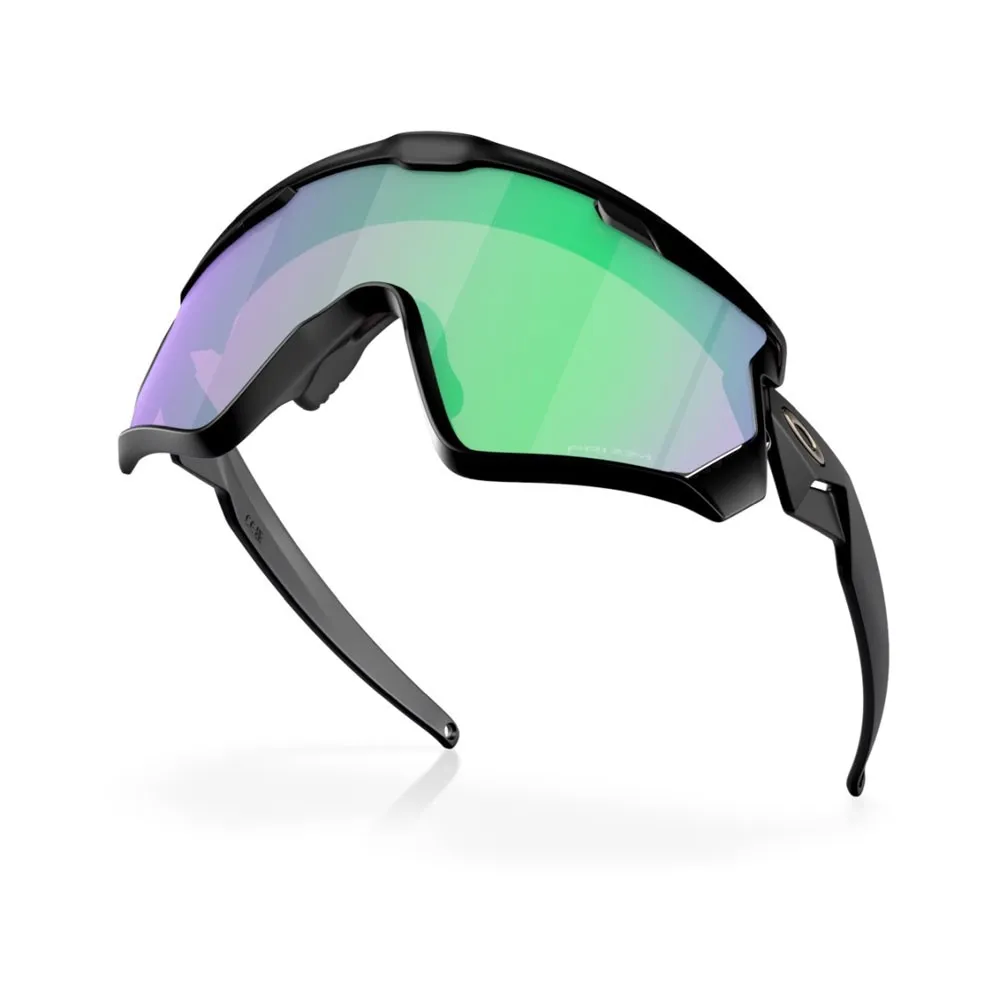 Oakley Wind Jacket 2.0 for Men - Prizm Road Cycling Eyewear in Matte Black
