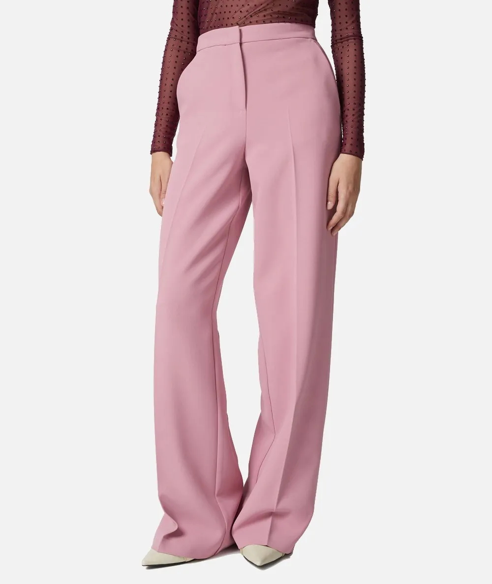 PINKO--Pantaloni palazzo elegante in crêpe