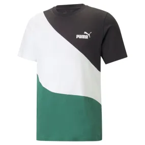 Puma Power Cat Tee maglietta uomo maniche corte 673380-37 colore vine