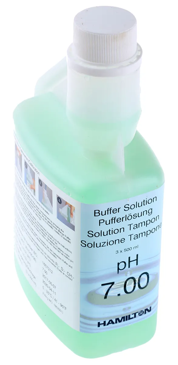 Soluzione tampone pH 7 Burkert, in Bottiglia da 500ml