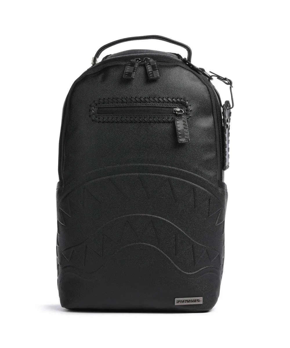 Sprayground Zaino Nero Uomo con bocca dentata