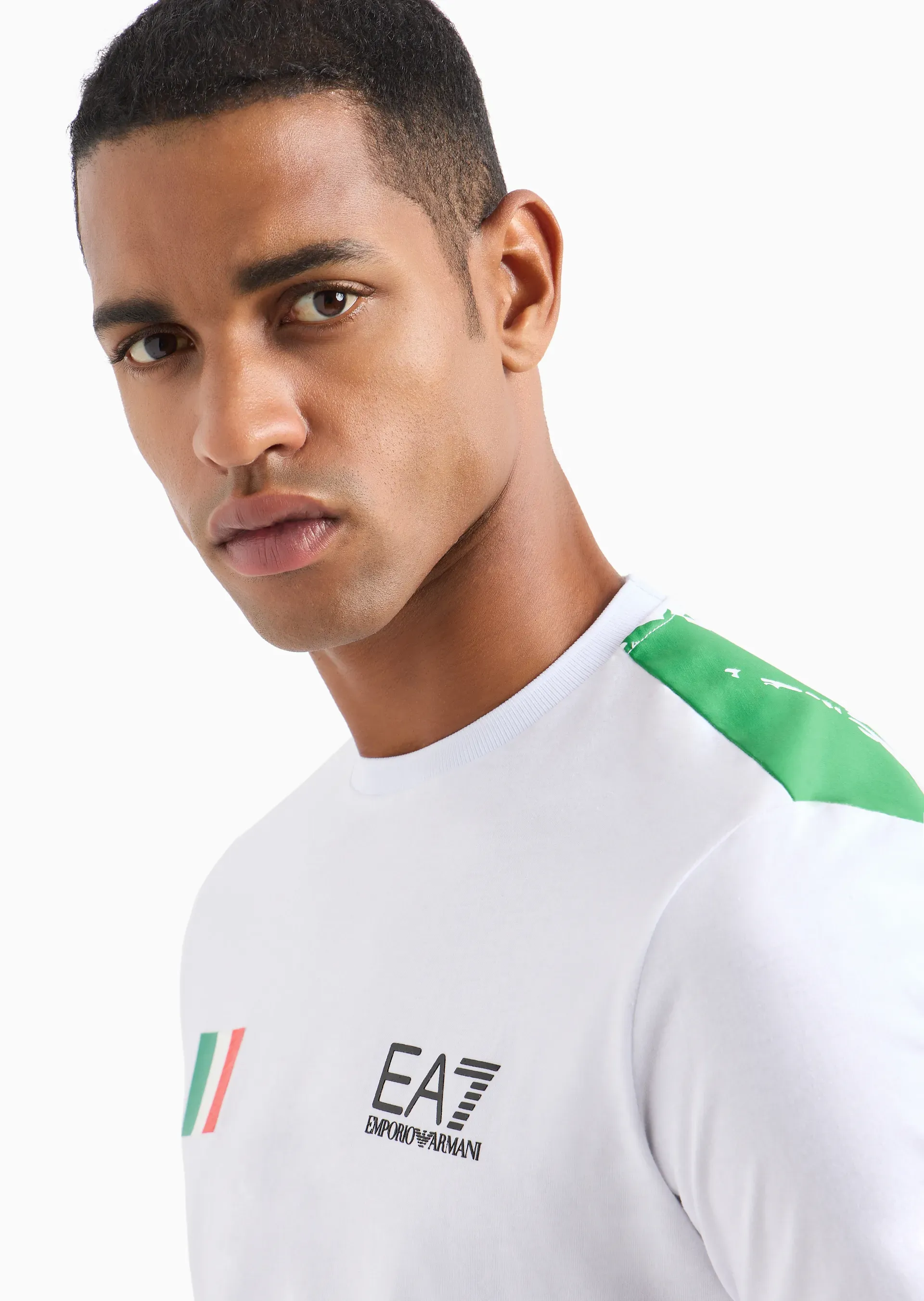 T-Shirt Graphic Series EA7 Emporio Armani 3DPM62PJ05Z Crew Neck