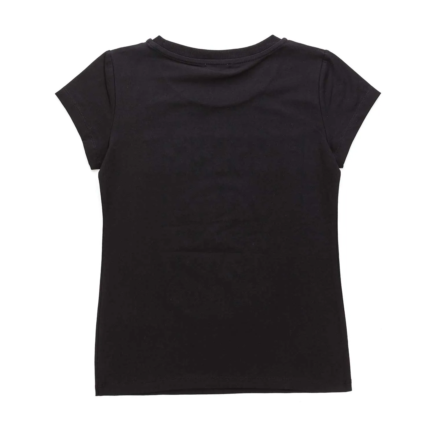 T-Shirt Logo Nera Teen Bambina