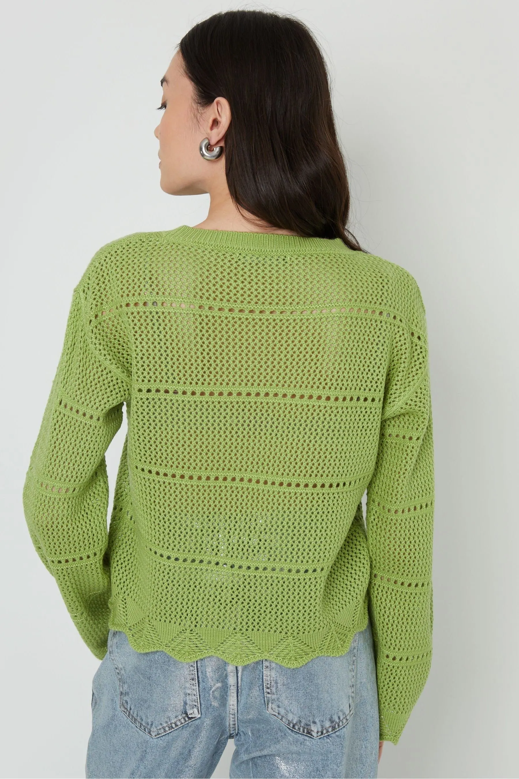 Threadbare Crochet Knit Top
