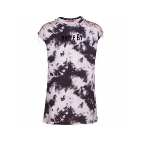 Aniye By Girl Dress. White/Black